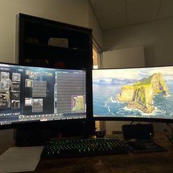 MSI 1080P Gaming Monitors 27” X2 