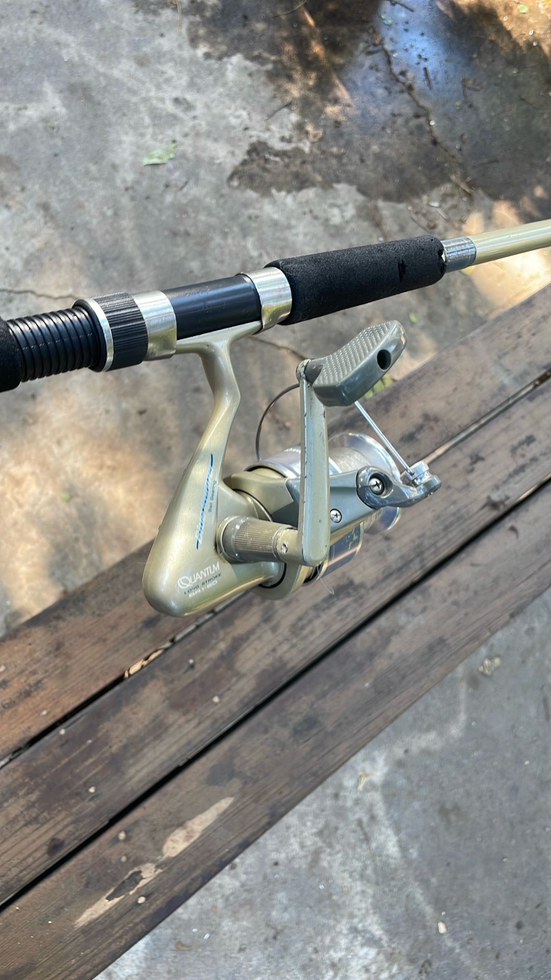 Quantum Blue Runner Fishing Rod And Reel