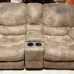 Recliner seats, couches