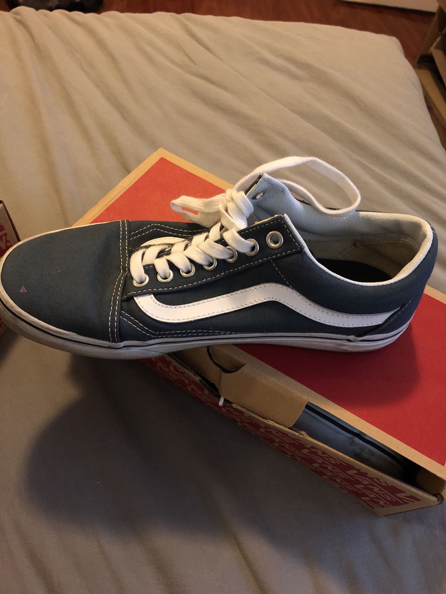 Dark blue Vans