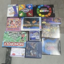 🧩 Board Games & Puzzles Lot – Cranium, Life, Hot Ones, Taboo, Ravensburger & More – $35 OBO