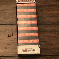 Houston Astros Tabletop Stacker Game 