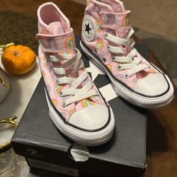 Converse Pink Rainbow