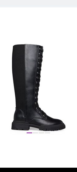 Caviar Arlette Combat Boots 