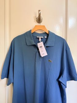 Lacoste blue shirt