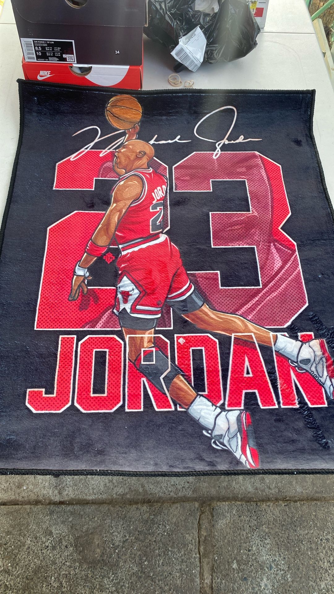 Custom Made Rug Michael Jordan