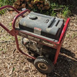 Powermate Subaru Powered 3500 Watt Generator 