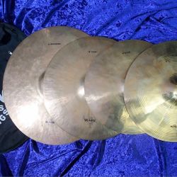 Wuhan Western Series Drum Cymbals !! Like New !! $300 Or Best Offer !!