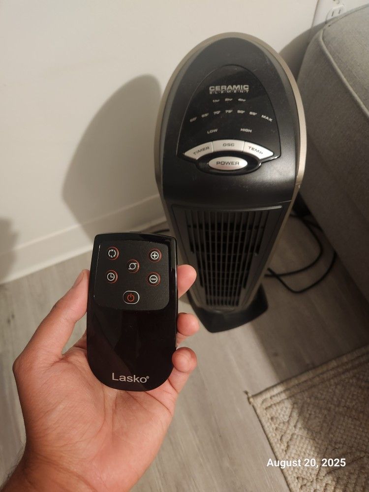 Heater With Remote