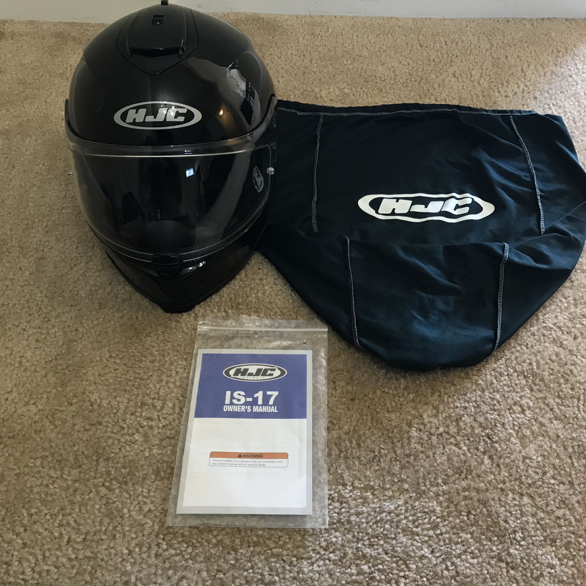 HJC IS-17 motorcycle helmet