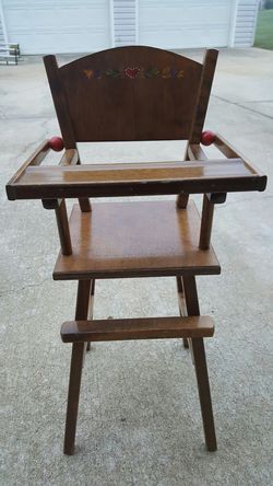 Vintage 1950's Whitney doll high chair for sale