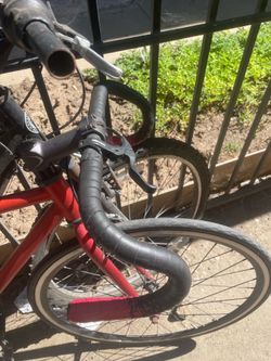 Fixie Red bike