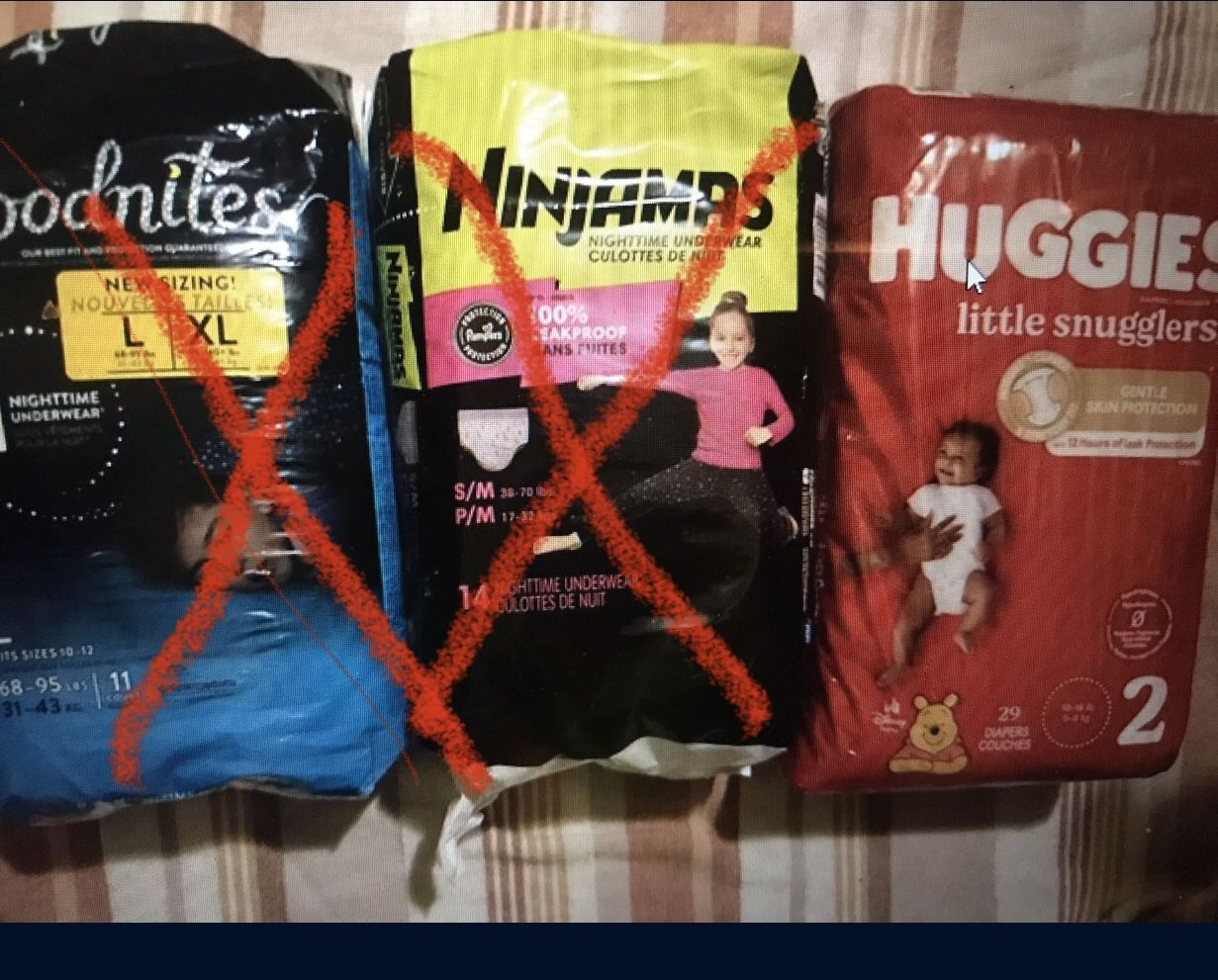 Pack Of Size 2 Diapers
