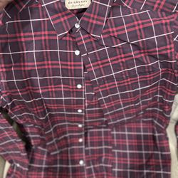 Burberry Button Up Long Sleeve
