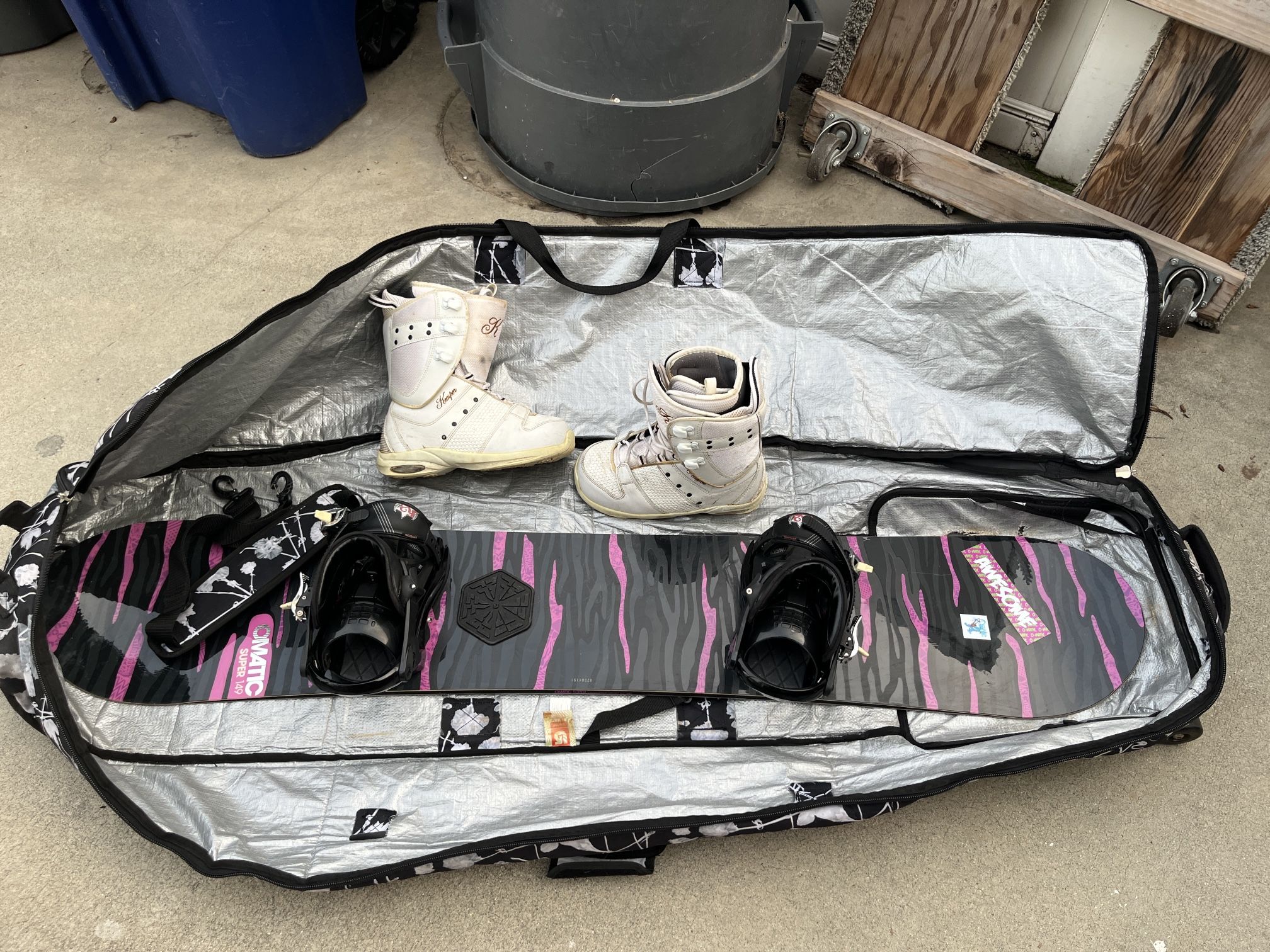 Women’s Snowboard Bindings Boots Snowboard Bag Gait or