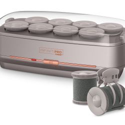 INFINITIPRO Hot Rollers with Clips – 2” Ceramic for All Hair Types