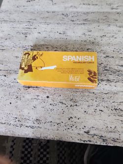 Spanish Vocabulary Cards
