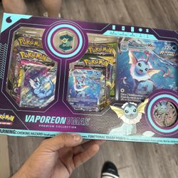 Pokemon vaporeon vmax premium collection