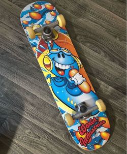 Vintage World Industries Wet Willy Skateboard 1990s 2000s (Complete)