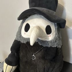Squishable Plague Doctor Plush Figure - Black