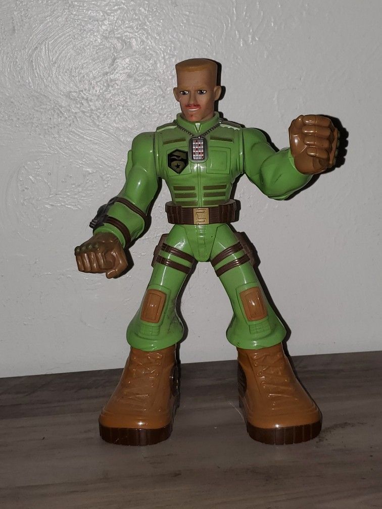 G.I. Joe Tough Troopers Conrad Duke 11 Inch Action Statue! Excellent Condition!