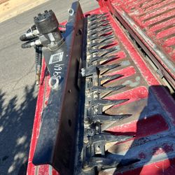 New Unused IR Hydraulic Hedge Trimmer Attachment Fits Mini-Excavator, 60" Wide, 180 Degree Tilt