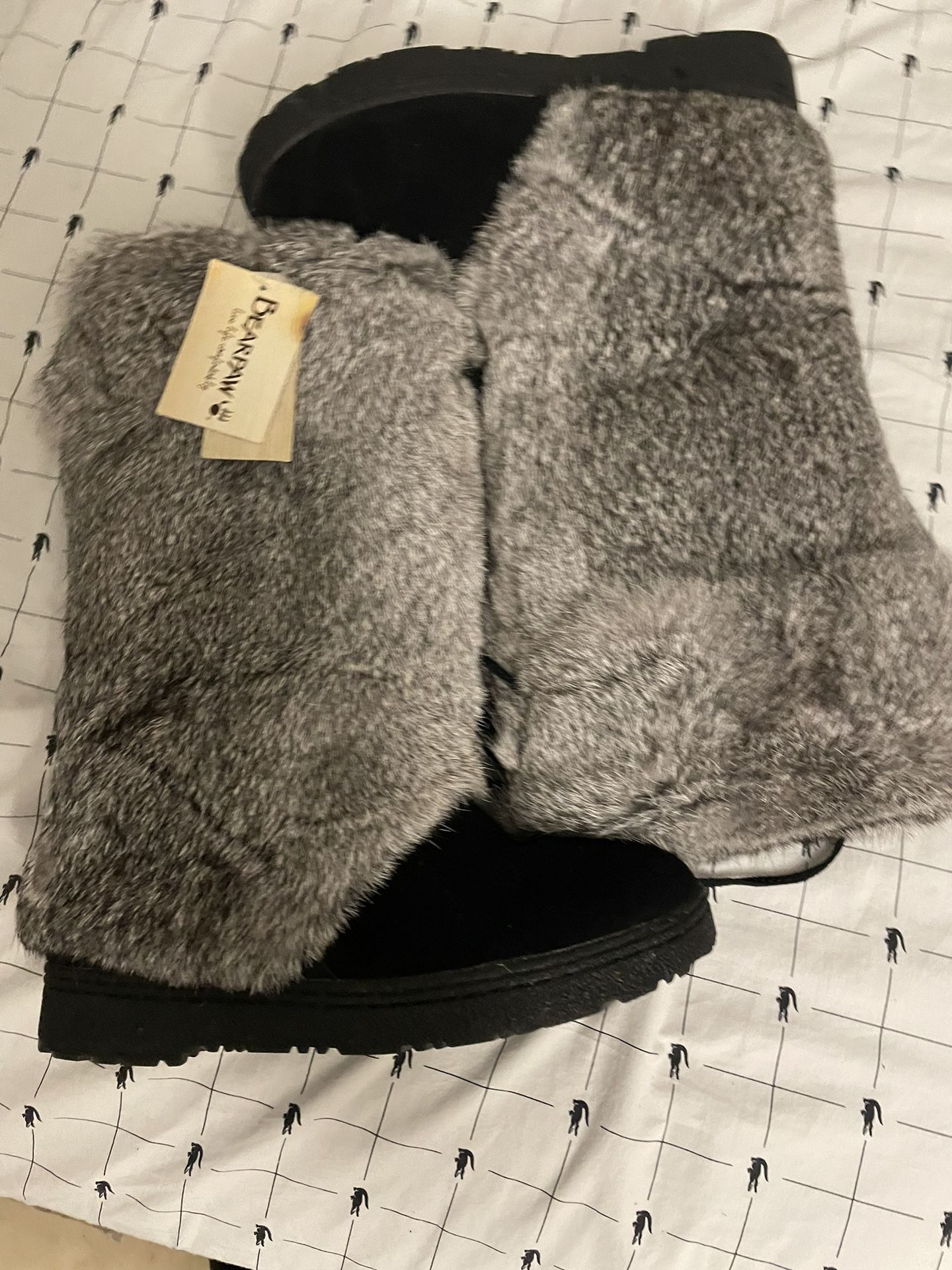 Brand New Bearpaw Fur Boots