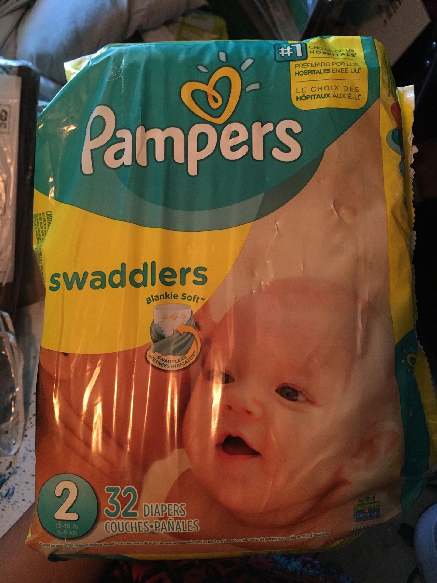 Diapers brand pampers