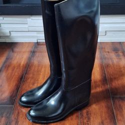Aigle Ecuyer Flat Rubber Rain/Rubber Boots XL Size EU 40 US 8