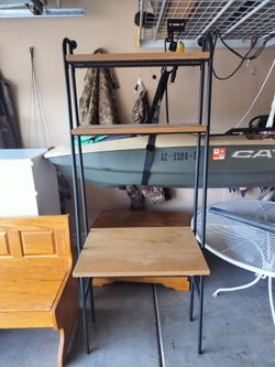 Storage Organizer/Storage Shelf..Bolts to Wall.. Great Shape