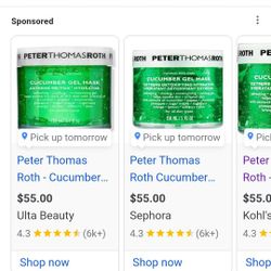 Peter thomas roth cucumber gel mask