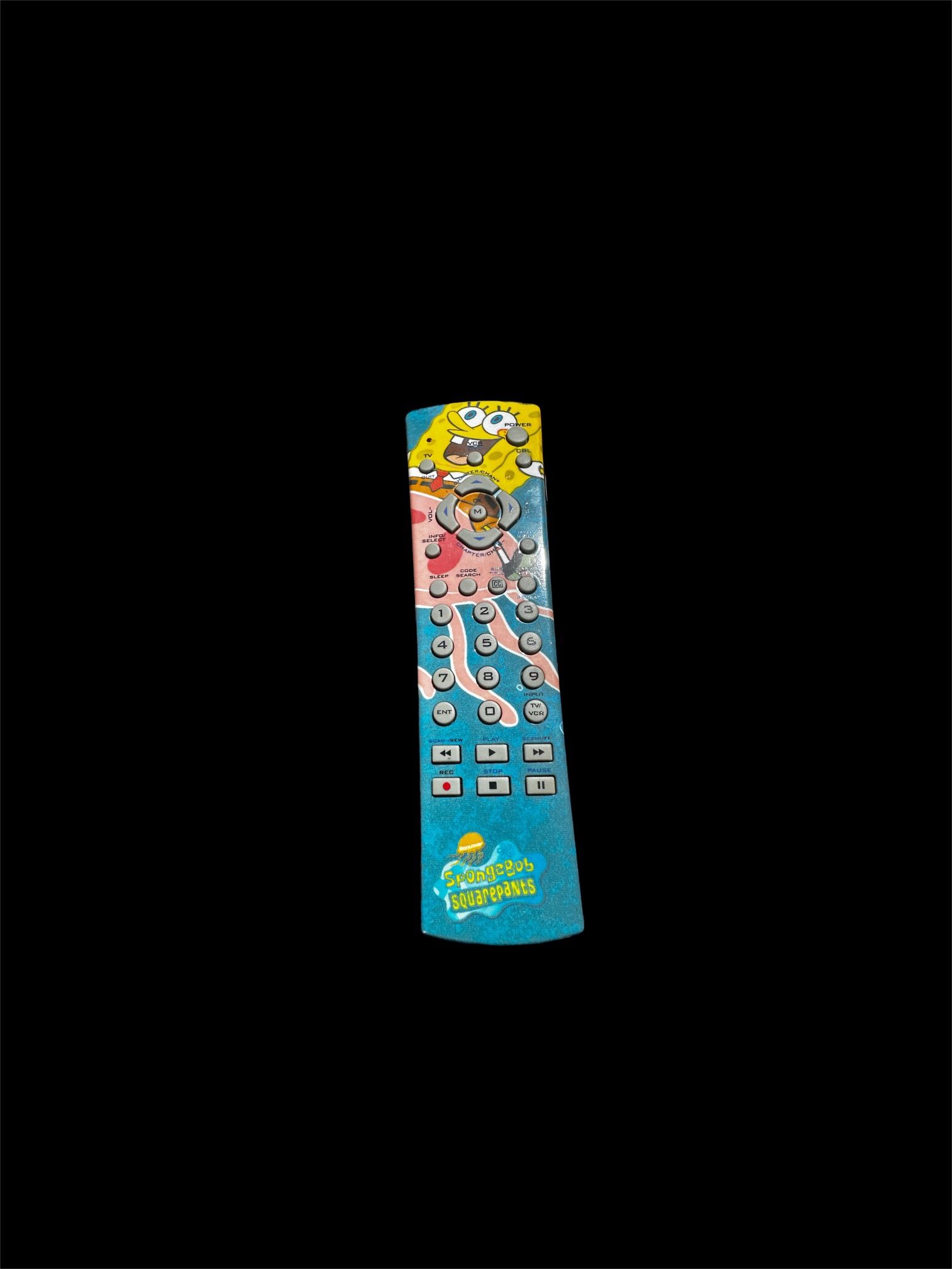 2003 Spongebob SquarePants Universal Tv/Dvd Remote