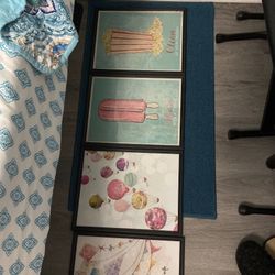 Kitchen Wall Art - Set of 4