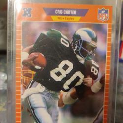 1989 Pro Set Chris Carter Card Number 314 Hall Of Famer