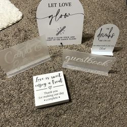 Signs For Wedding