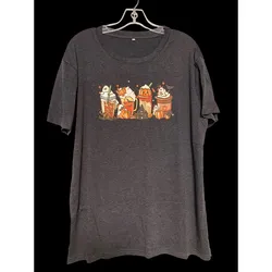 Halloween T-shirt-Womens-XL-NEW