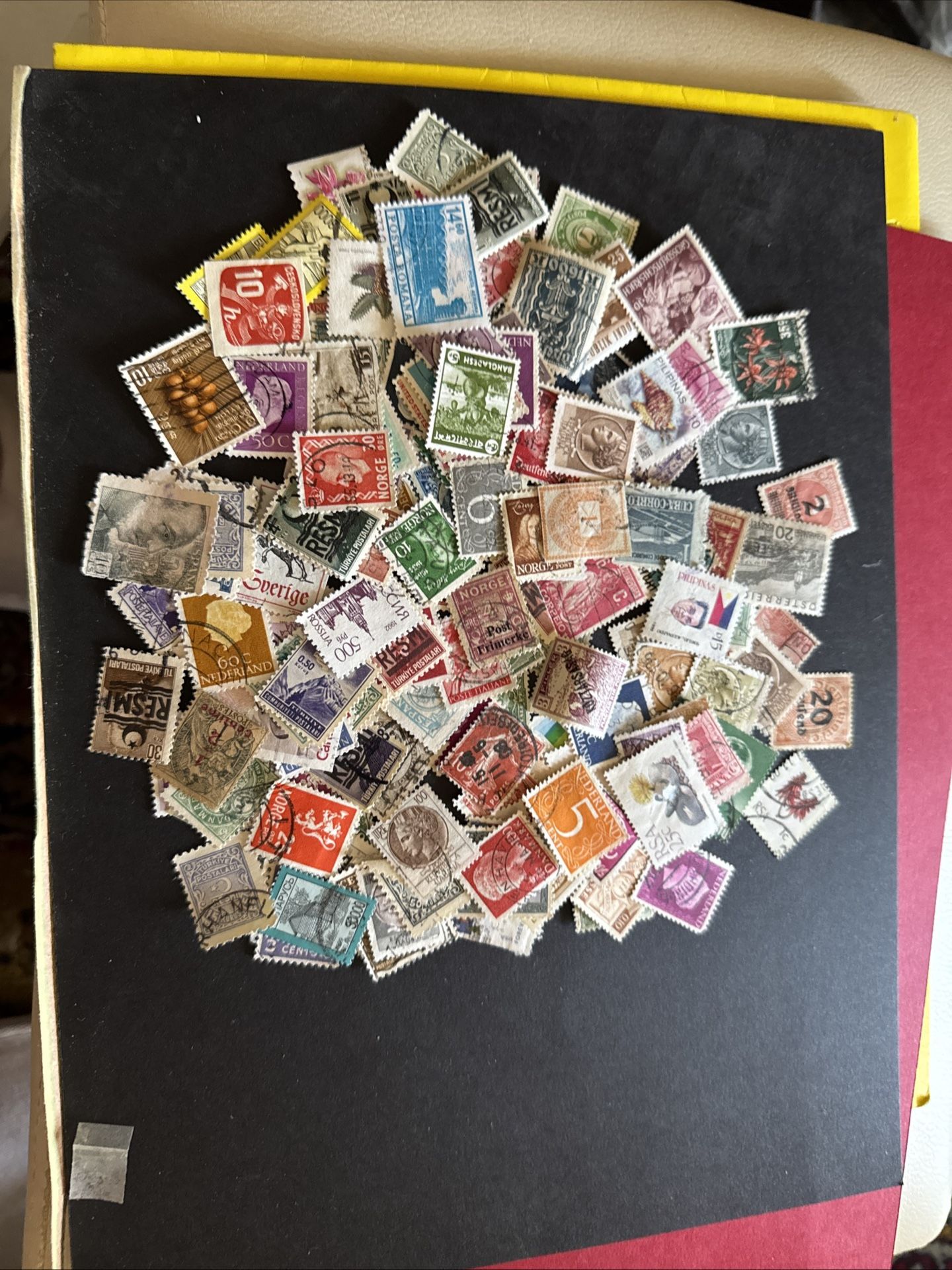 Different Countries Stamps