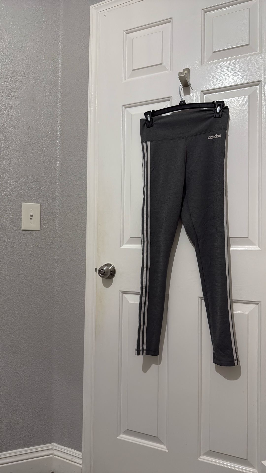 Grey Adidas Women Size S Leggings