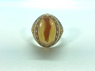 Natural Agate Ring