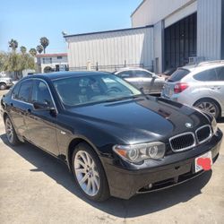 Bmw 745 IL 97k Low Mile Black On Black