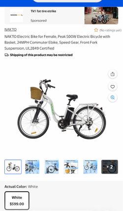 Women’s electric bike