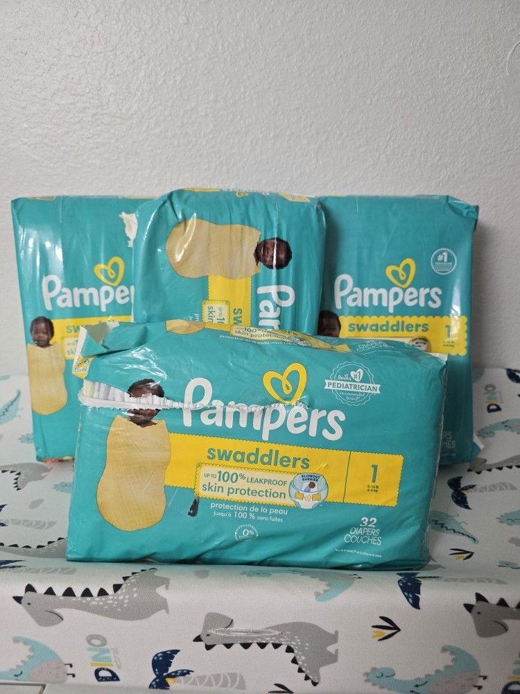 Pampers Size 1 (32 Diapers)