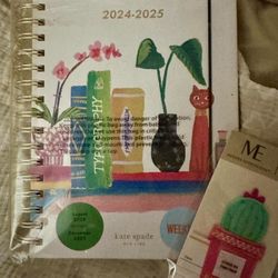 Kate Spade Journal & Calendar With Bookmark 