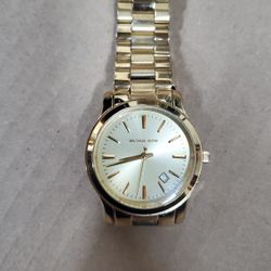 Michael Kors Wrist Watch for Men. Replace New Japanese Battery, Good Working.