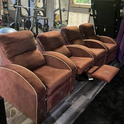 Vintage Movie Theater Recliners