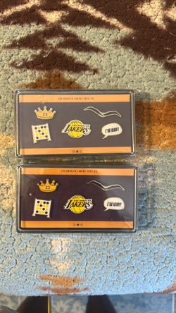 Lakers pin set $15 each