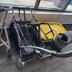 Double Car Seat Stroller 