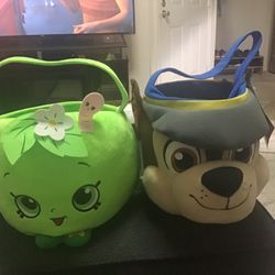 Plush Easter Baskets 