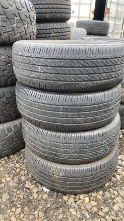 Set of 215 55 18 Bridgestone Tires