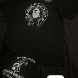 Bape X Chrome Heart Tee